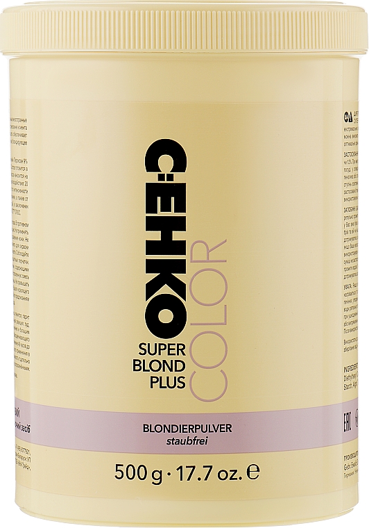 Puder rozjaśniający do włosów - C:EHKO Color Super Blond Plus Color Cocktail