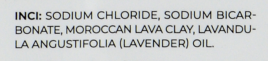 Sól do kąpieli detoksykująca z glinką ghassoul i lawendą - Lunnitsa Hammam — Zdjęcie N2
