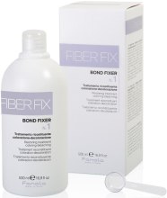 Regenerująca kuracja do włosów farbowanych i rozjaśnianych - Fanola Fiber Fix Bond Fixer N1 — Zdjęcie N1