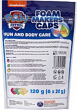 Kapsułki do kąpieli dla dzieci - Nickelodeon Paw Patrol Foam Makers Caps — Zdjęcie N2
