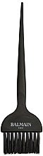 Kup Pędzel do farbowania włosów, szeroki, czarny - Balmain Paris Hair Couture Black Soft Bristle Tint Brush Large