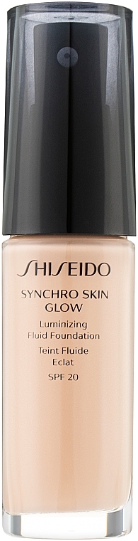 PRZECENA! Rozświetlający podkład do twarzy SPF 20 - Shiseido Synchro Skin Glow Luminizing Fluid Foundation * — Zdjęcie N1