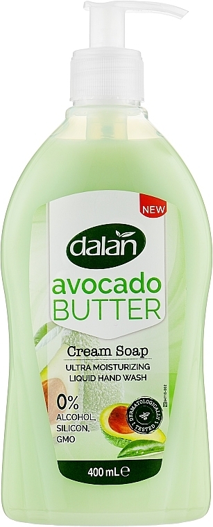 Krem-mydło w płynie z olejkiem z awokado - Dalan Cream Soap Avocado Butter — Zdjęcie N1