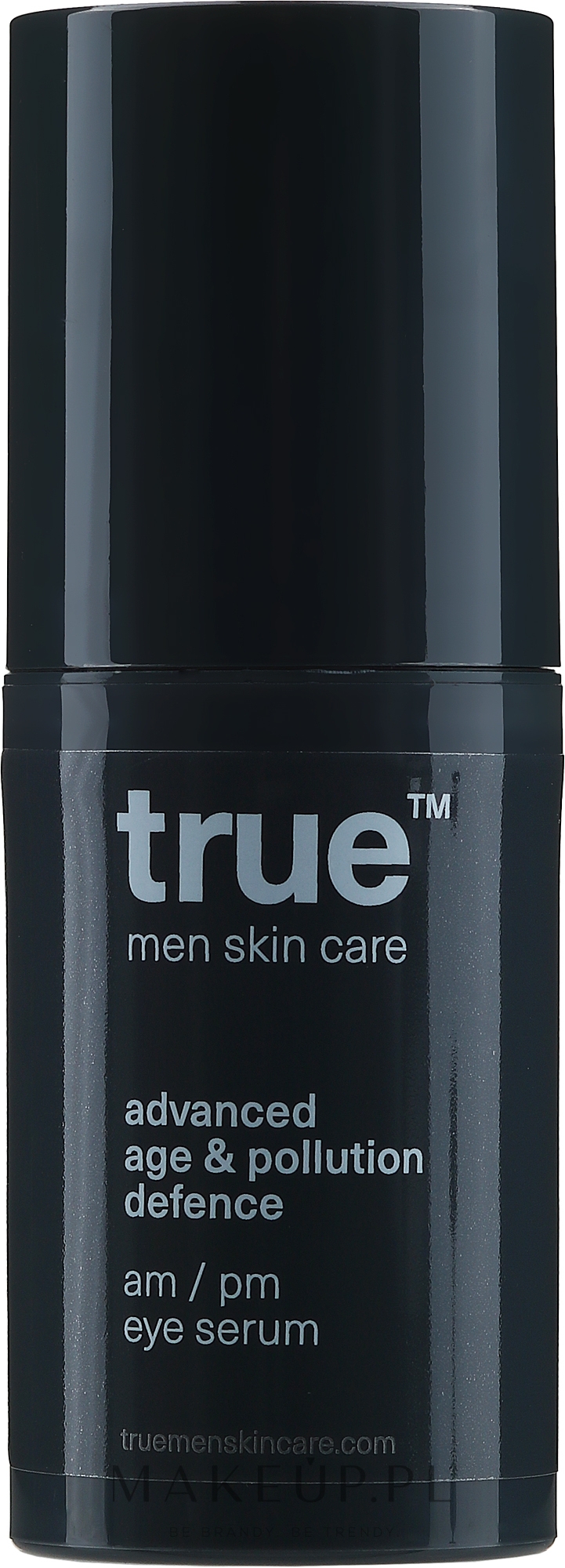 Serum pod oczy na dzień i na noc - True Men Skin Care Advanced Age & Pollution Defence Am/Pm Eye Serum — Zdjęcie 20 ml