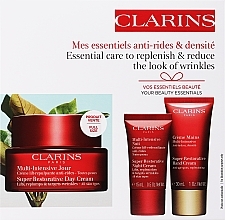 Kup Zestaw - Clarins Super Restorative (day/cr/50ml + night/cr/15ml + h/cr/30ml)