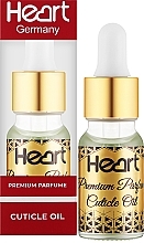 Perfumowany olejek do skórek - Heart Germany Hypnose Premium Parfume Cuticle Oil — Zdjęcie N2