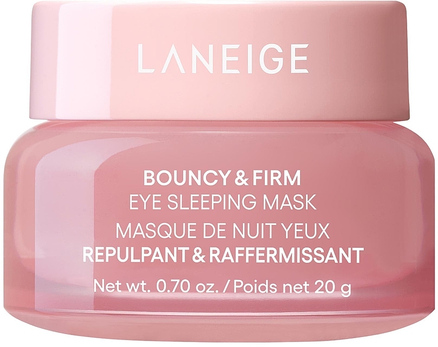 Ujędrniająca maseczka na noc do okolic oczu - Laneige Bouncy & Firm Eye Sleeping Mask — Zdjęcie N1