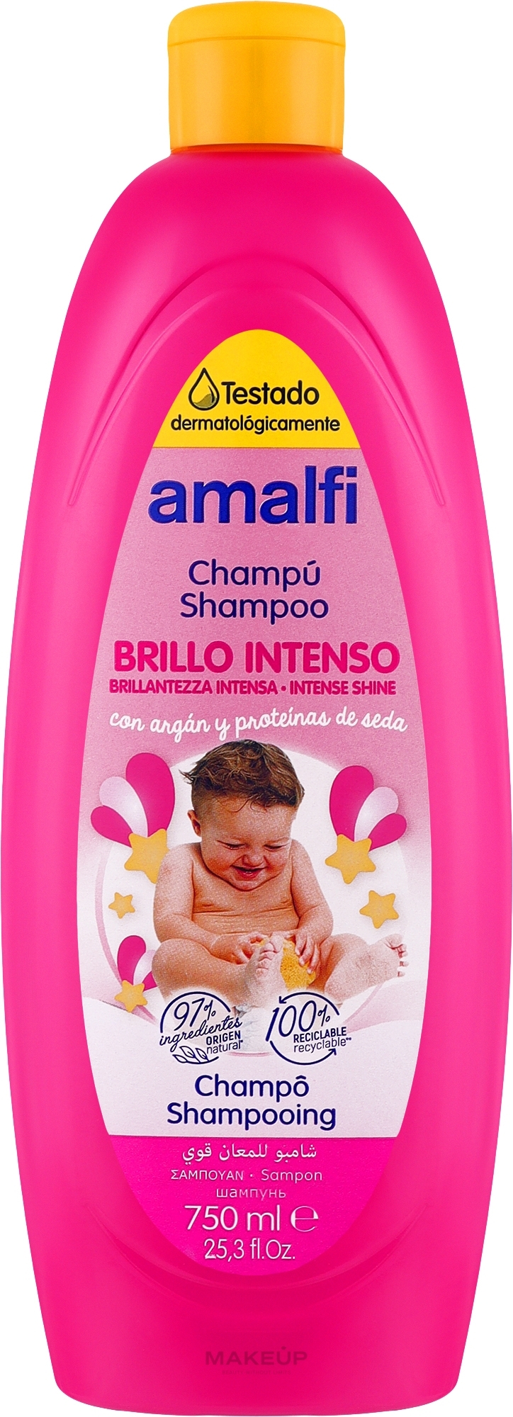 Szampon dla dzieci Intensywny połysk - Amalfi Kids Shampoo — Zdjęcie 750 ml