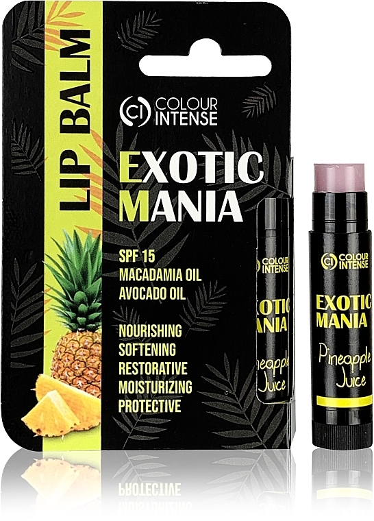 Balsam do ust Ananas - Colour Intense Exotic Mania Lip Balm