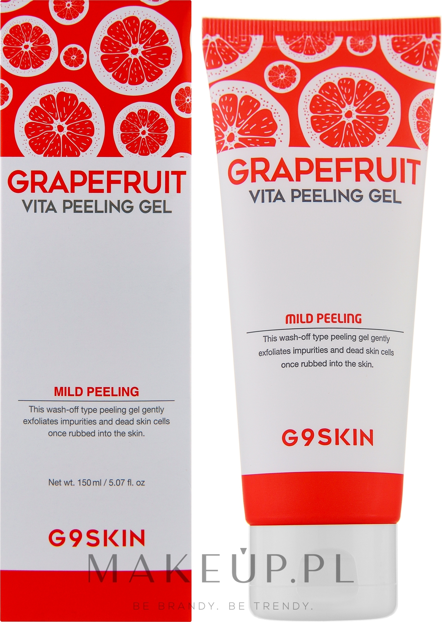 Żel peelingujący do twarzy - G9Skin Grapefruit Vita Peeling Gel — Zdjęcie 150 ml