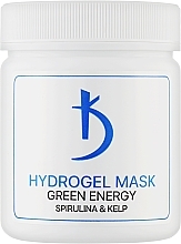 Maska hydrożelowa ze spiruliną i algami morskimi- Kodi Professional Hydrogel Mask Green Energy — Zdjęcie N1