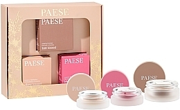 Zestaw - Paese Kiss My Cheeks (Cold) (blush/4g + bronzer/12g + highlighter/4g) — Zdjęcie N2