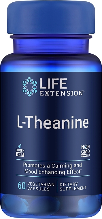 Suplement diety Teina - Life Extension L-Theanine — Zdjęcie N1