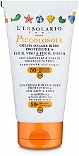 Krem przeciwsłoneczny do twarzy i ciała dla dzieci - L'Erbolario Piccolosole Creme Solare Bimbi Protezione SPF50+ — Zdjęcie N2