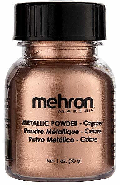 Puder metaliczny - Mehron Metallic Powder Cooper — Zdjęcie N1