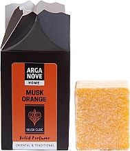Kostka zapachowa do domu - Arganove Solid Perfume Cube Musk Orange — Zdjęcie N2