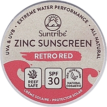 Kup Naturalny filtr przeciwsłoneczny z cynkiem, do twarzy i ciała - Suntribe Zic Sunscreen Retro Red SPF30