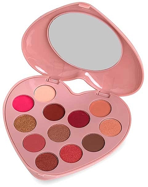 Paleta cieni do powiek - Magic Studio Love Vibes Heart Eyeshadow Palette — Zdjęcie N2