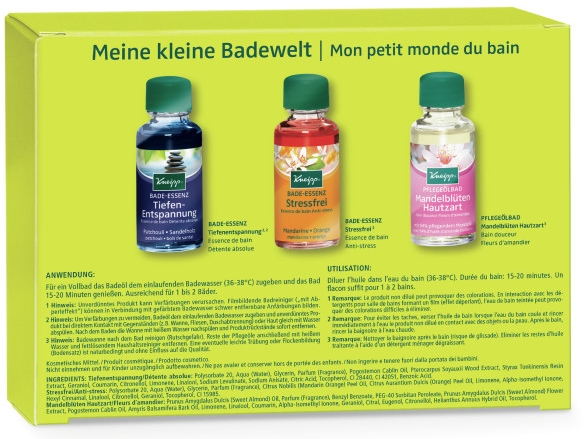 Zestaw - Kneipp Set (b/oil/3x20ml) — Zdjęcie N2