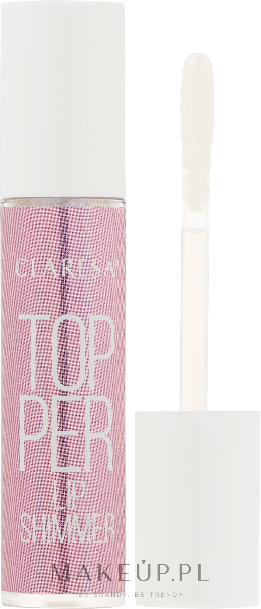 Błyszczyk do ust - Claresa Topper Lip Shimmer — Zdjęcie 01 - Pink