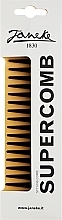 Grzebień do aplikacji żelu na włosy, 11x5 cm, czarny - Janeke Professional Gel Application Comb — Zdjęcie N2