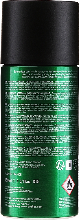 Evaflor Whisky Origin - Perfumowany dezodorant w sprayu — Zdjęcie N2