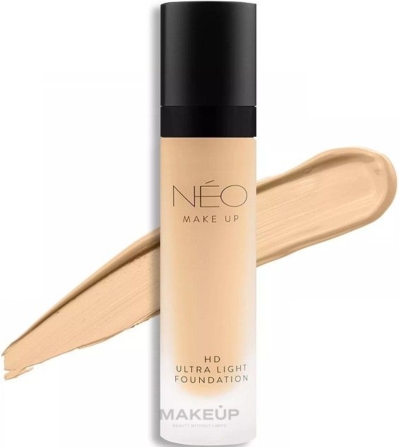 Ultralekki podkład do twarzy - NEO Make Up HD Ultra Light Foundation — Zdjęcie 00