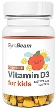 Kup Suplement diety Witamina D3 dla dzieci, do żucia - GymBeam Vitamin D3 For Kids