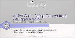 Aktywny koncentrat anti-aging z tripeptydem miedziowym - Bielenda Professional Active Anti-Ageing Concentrate with Copper Tripeptide — Zdjęcie N1