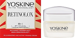 Odmładzający i aktywnie ujędrniający krem - Yoskine Retinolox 50+ Rerjuvenating And Active Firming Cream — Zdjęcie N1