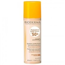 Kup Ochronny podkład mineralny z efektem NUDE (odcień bardzo jasny) SPF 50+ - Bioderma Photoderm Nude Touch Perfect Skin Suncare