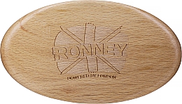 Drewniana szczotka do brody z naturalnego włosia - Ronney Beard Brush — Zdjęcie N2