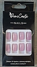 Tipsy, 24 sztuki - Deni Carte Nails 7158 — Zdjęcie N1