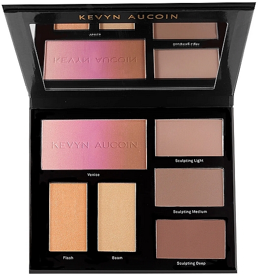 Paleta do konturowania twarzy - Kevyn Aucoin The Art Of Sculpting And Defining Volume III — Zdjęcie N1