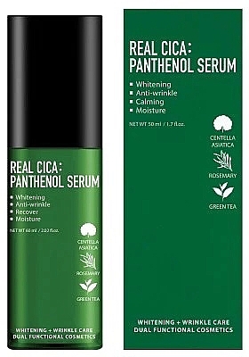 Kojące serum do twarzy - Fortheskin Real Cica Panthenol Serum