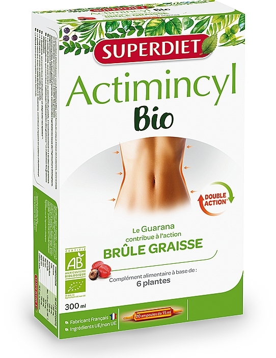 Suplement diety - Superdiet Organic Actimincyl Fat Burner  — Zdjęcie N1