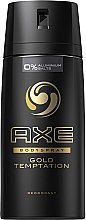 Gold Temptation Dezodorant w sprayu dla mężczyzn - Axe Deodorant Bodyspray Gold Temptation — Zdjęcie N2