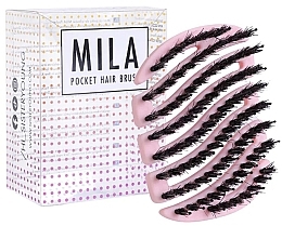 Szczotka do włosów Mila Pink Bv - Sister Young Pocket Hair Brush — Zdjęcie N2