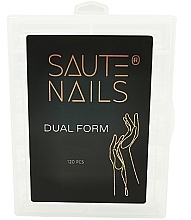 Formy do przedłużania paznokci Square - Saute Nails Dual Form — Zdjęcie N1