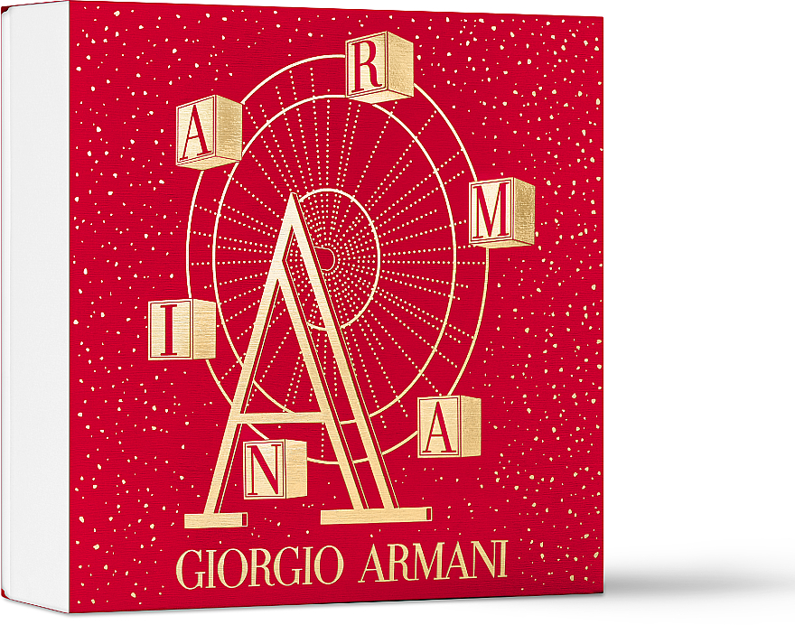 Giorgio Armani Si Passione Christmas Gift Set - Zestaw (edp/mini 15 ml + edp 100 ml + lipstick 6.5 ml) — Zdjęcie N3