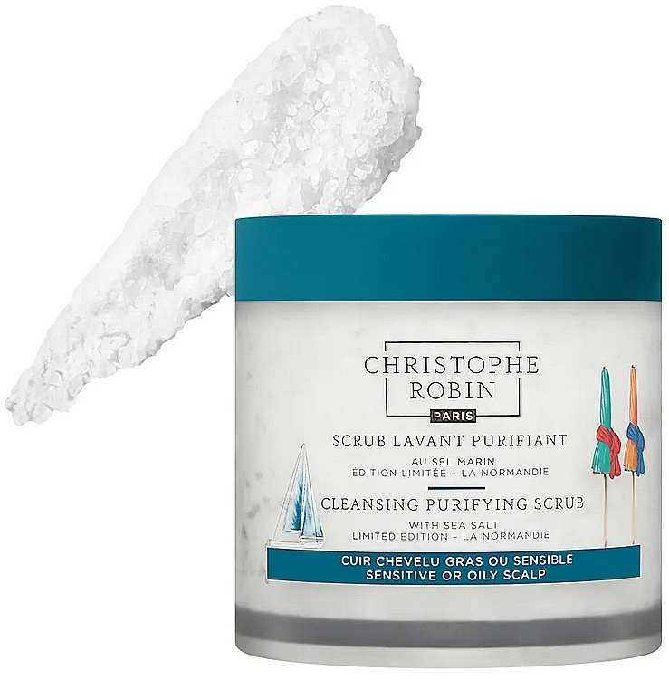 Oczyszczający peeling do skóry głowy - Christophe Robin Cleansing Purifying Scrub With Sea Salt — Zdjęcie N3