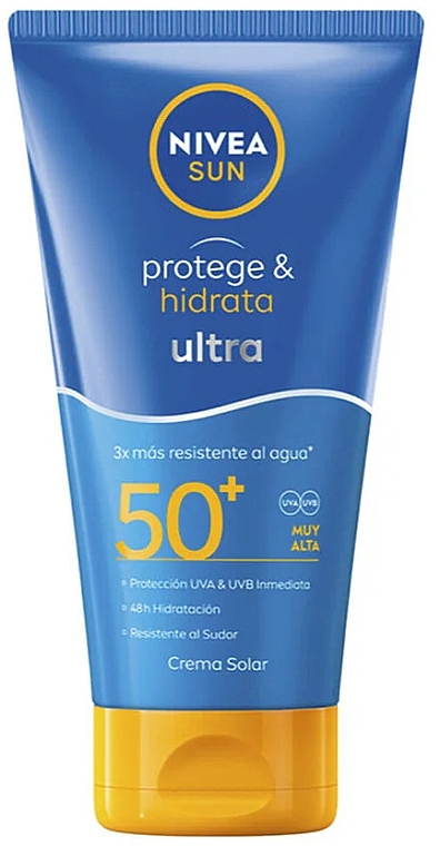 Balsam do twarzy z filtrem przeciwsłonecznym - NIVEA SUN Protect & Moisturize Ultra Spf50 — Zdjęcie N1