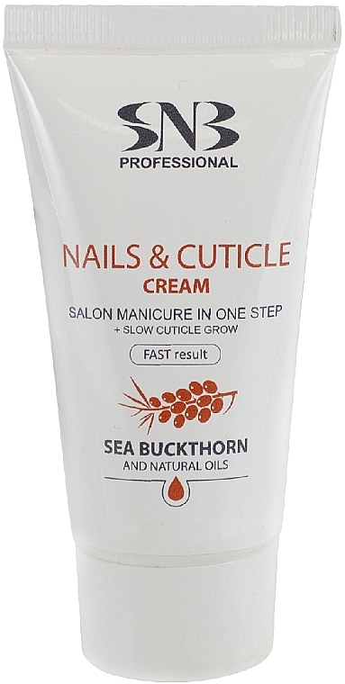Krem do paznokci i skórek - SNB Professional Nails And Cuticle Cream — Zdjęcie N1