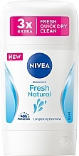 Dezodorant w sztyfcie - Nivea Fresh Natural — Zdjęcie N1