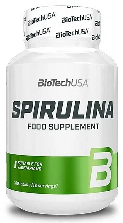 Suplement diety Spirulina - BiotechUSA Spirulina — Zdjęcie N1