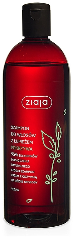 Pokrzywowy szampon do włosów z łupieżem - Ziaja