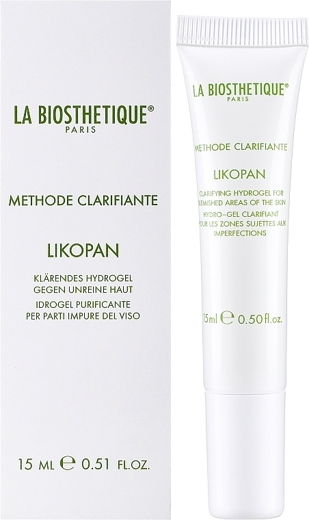 Oczyszczający olejek do pielęgnacji skóry objętej stanem zapalnym - La Biosthetique Methode Clarifiante Likopan — Zdjęcie N2