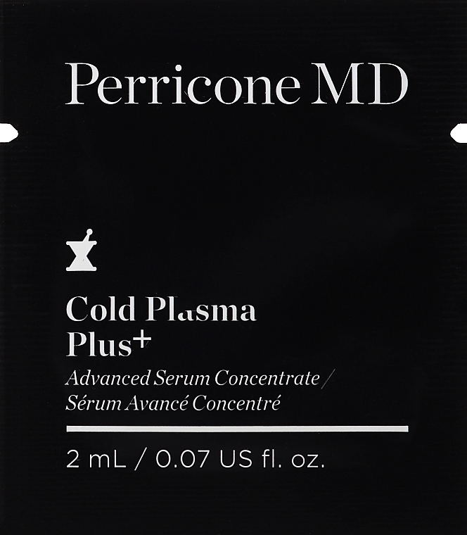 Odmładzające serum do twarzy - Perricone MD Cold Plasma Plus+ Advanced Serum Concentrate (próbka) — Zdjęcie N1