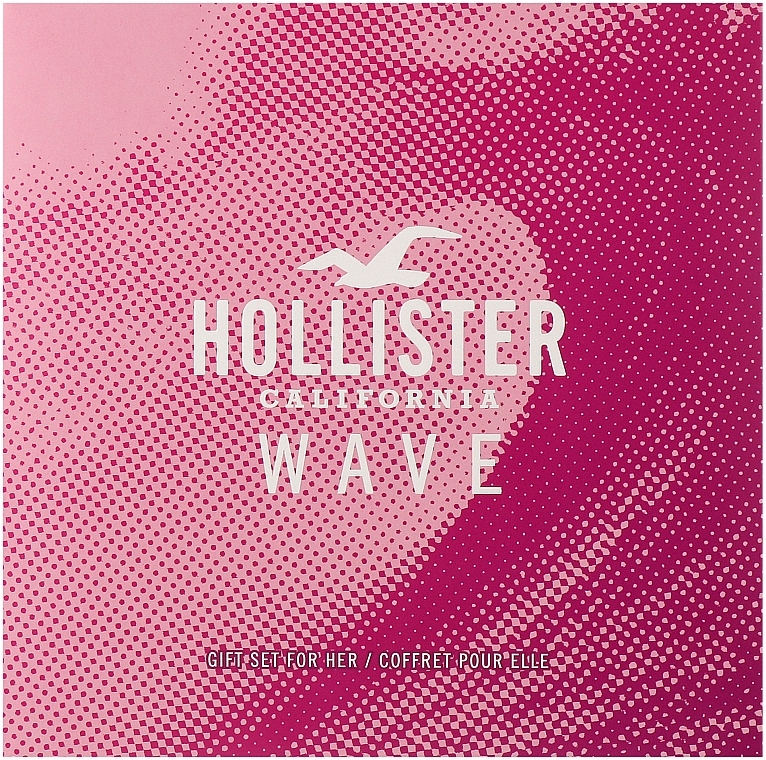 Hollister Wave For Her - Zestaw (edp 50 ml + edp 15 ml) — Zdjęcie N1