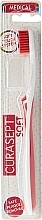 Szczoteczka do zębów Soft Medical miękka, czerwona - Curaprox Curasept Toothbrush Red — Zdjęcie N2